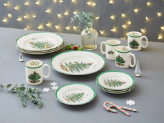 Christmas Tree - Dinnerware / Entertaining 12-Pc Set Spode