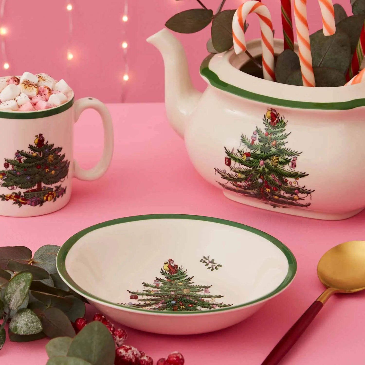 Christmas Tree - Dinnerware / Entertaining Ascot Cereal Bowl Spode
