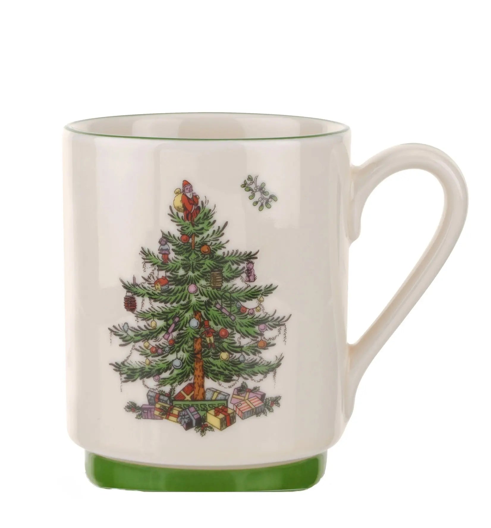 Christmas Tree - Dinnerware / Entertaining S/4 Stacking Mugs Spode