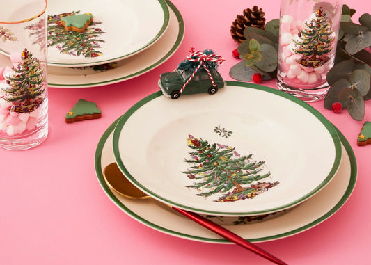 Christmas Tree - Dinnerware / Entertaining Soup Plate Spode
