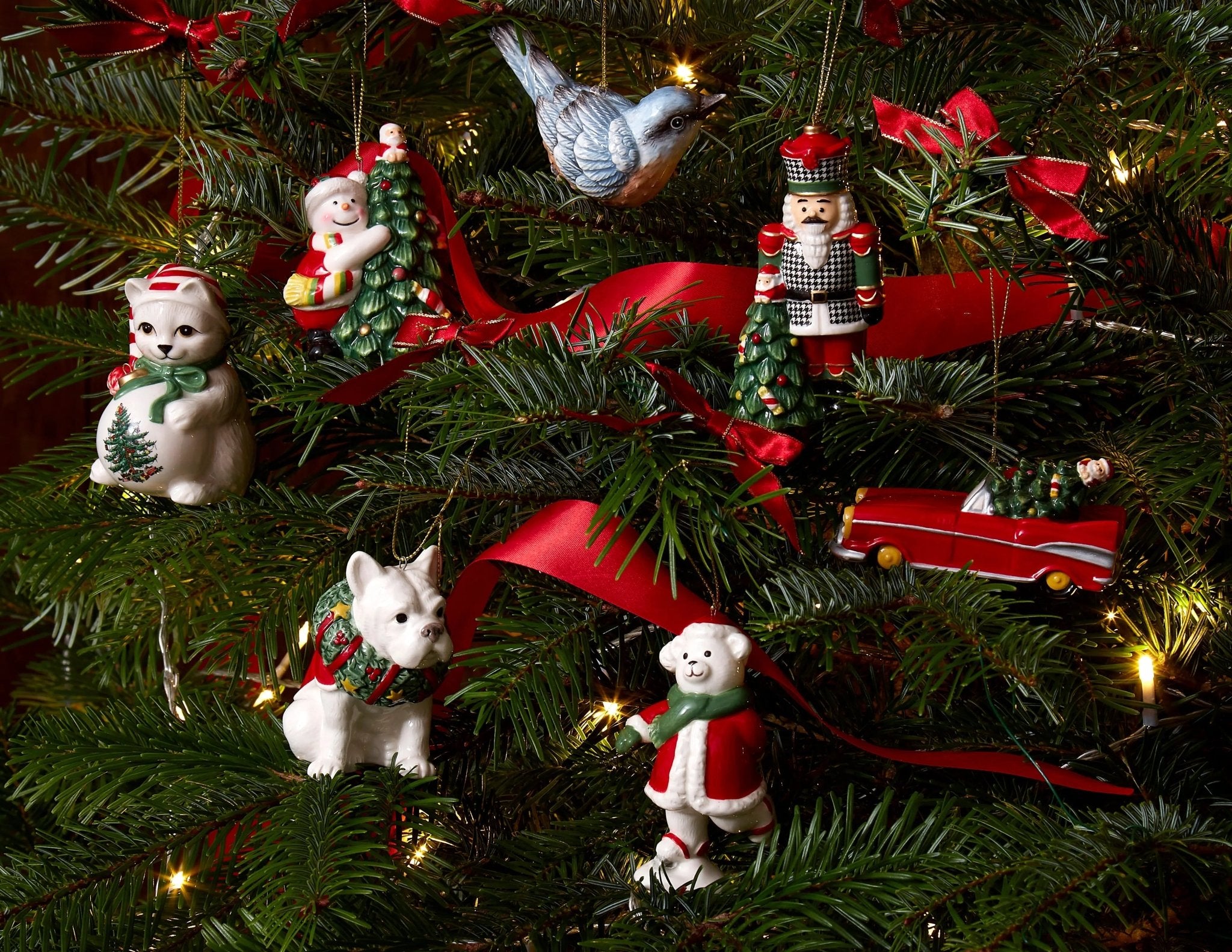 Christmas Tree - Ornaments French Bulldog Ornament Spode