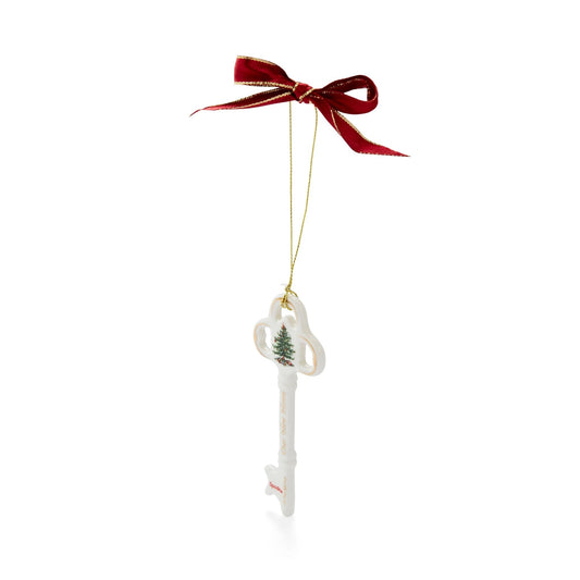 Christmas Tree - Ornaments OUR NEW HOME KEY ORN DTD 2024 Spode