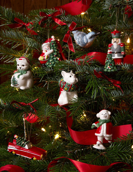 Christmas Tree - Ornaments Playful Kitten Ornament Spode