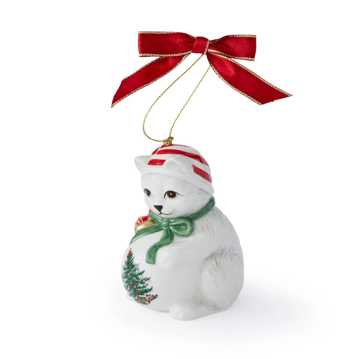 Christmas Tree - Ornaments Playful Kitten Ornament Spode