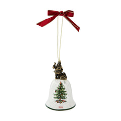 Christmas Tree - Ornaments SANTA ANNUAL BELL ORN DTD 2024 Spode