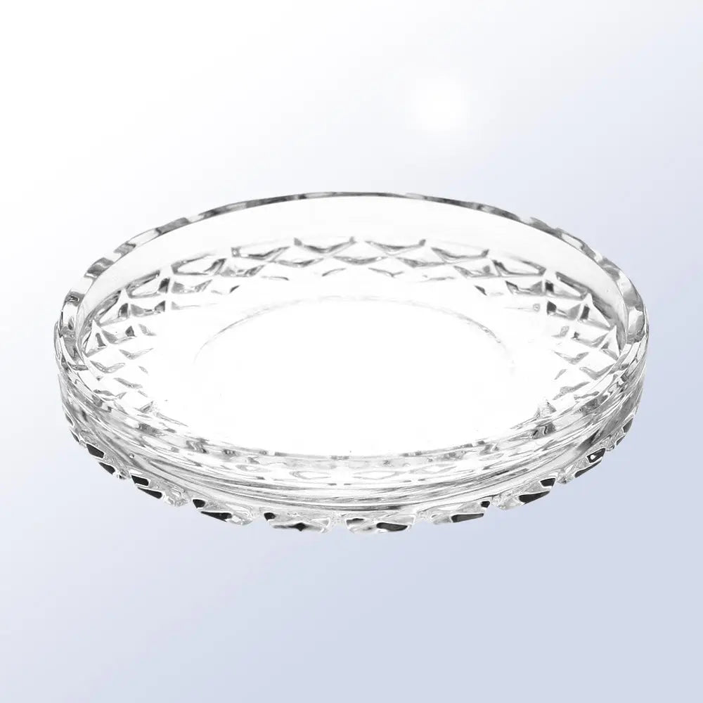 CIRCLE GLASS COASTER SET Crystal House - Prism
