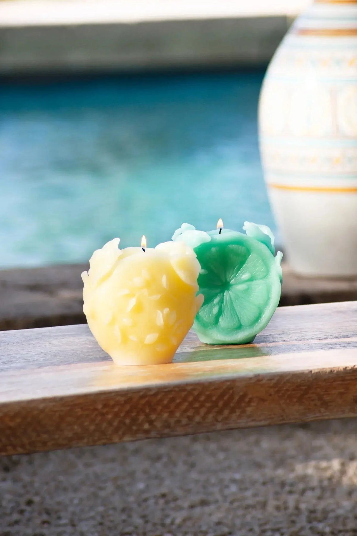 Citrus Green Candle Daum