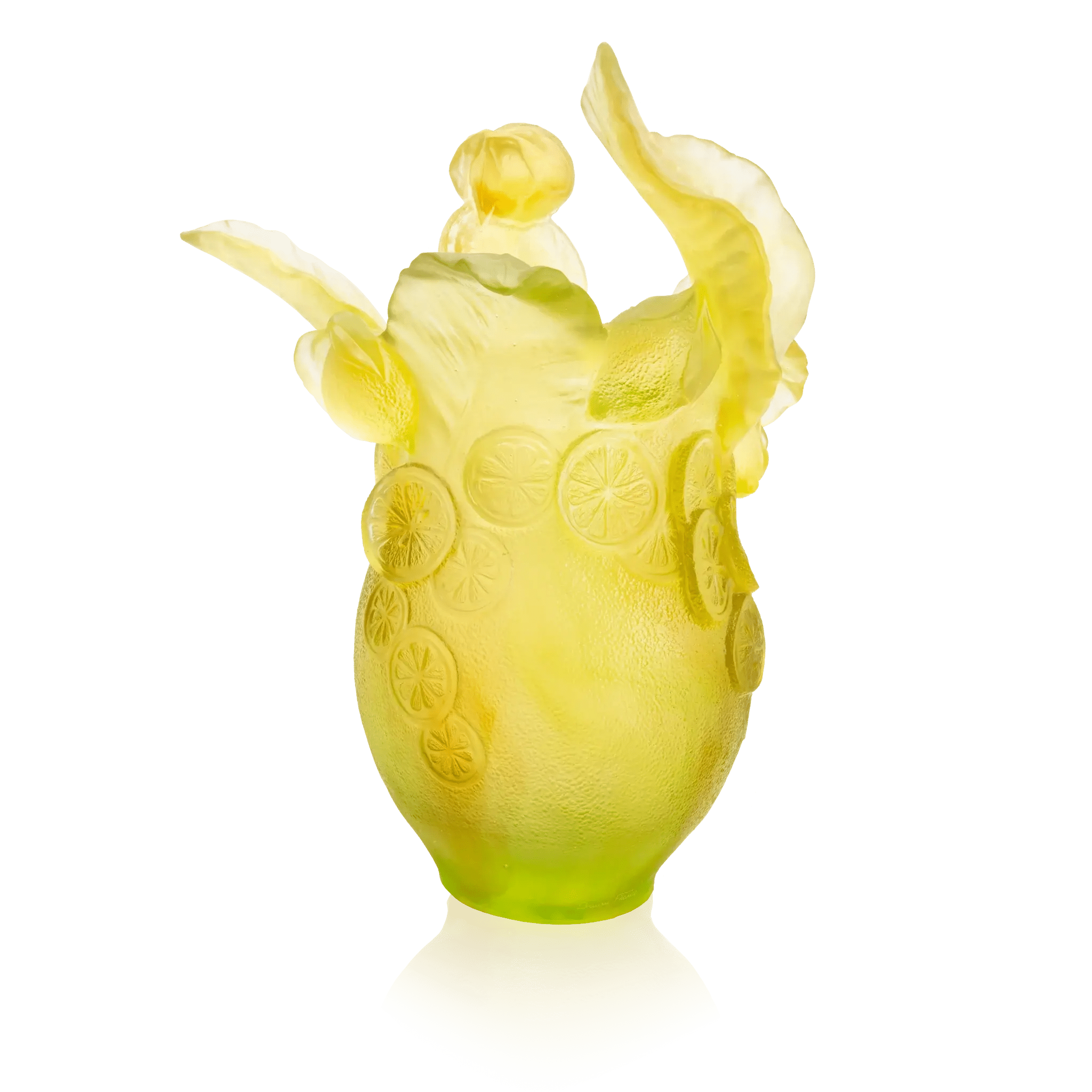 Citrus Magnum Vase Daum