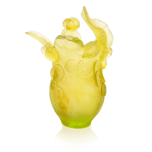 Citrus Magnum Vase Daum