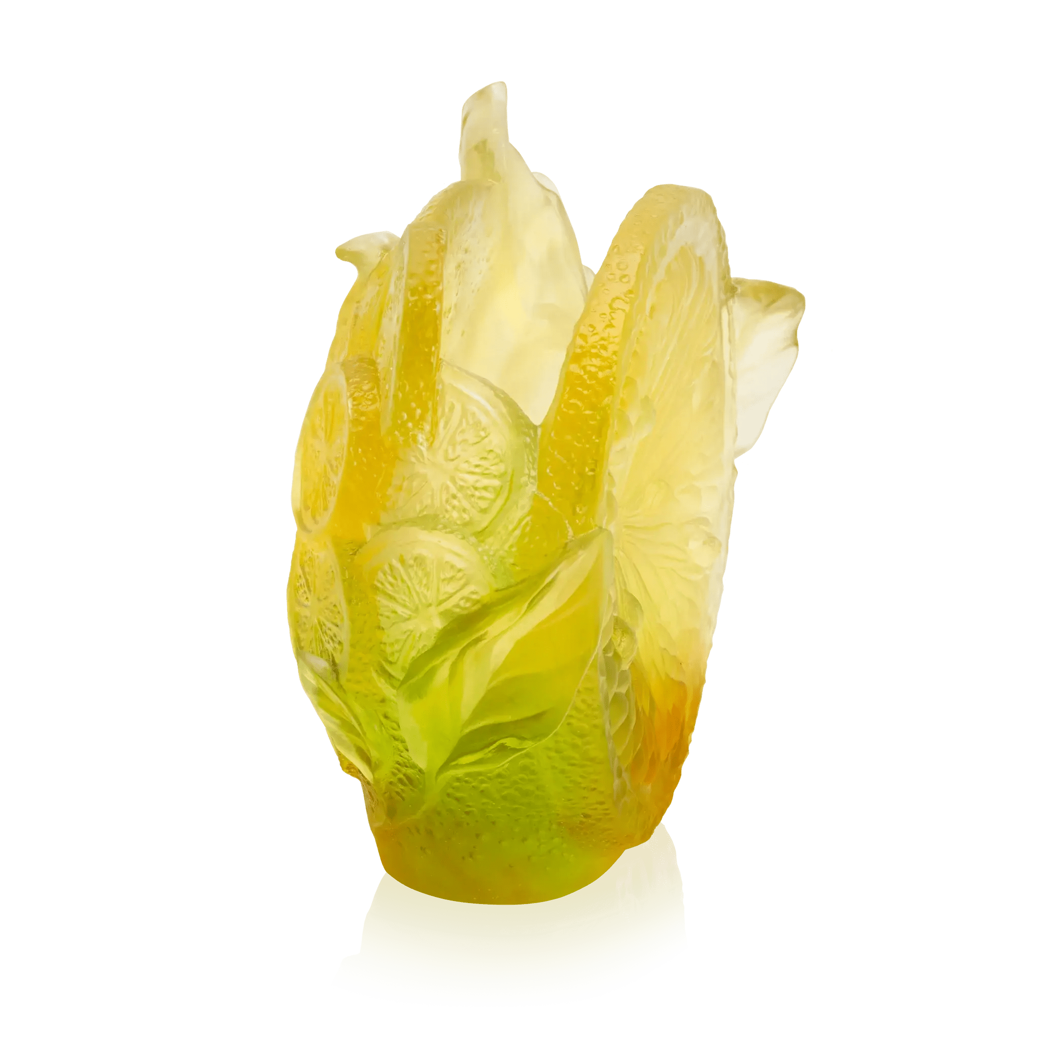 Citrus Medium Vase Daum