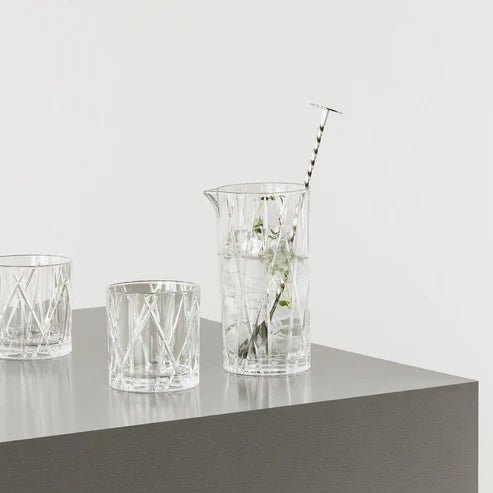 City Mixing Glass incl. a spoon Orrefors - Crystal House