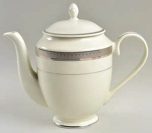 Coffee Pot & Lid Palatial Platinum by Mikasa Crystal House - Replacements