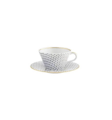 CONSTELLATION D'OR TEA CUP & SAUCER Vista Alegre