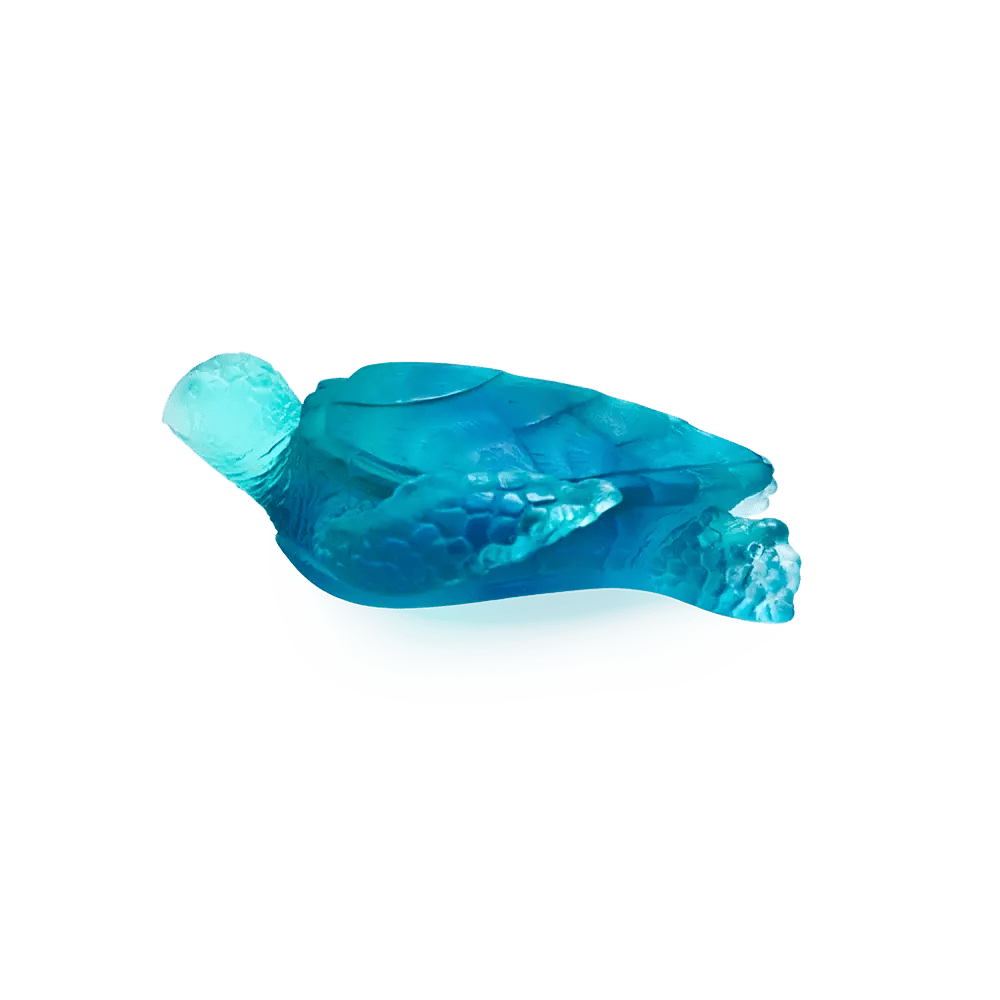 Coral Sea Blue Medium Sea Turtle Daum
