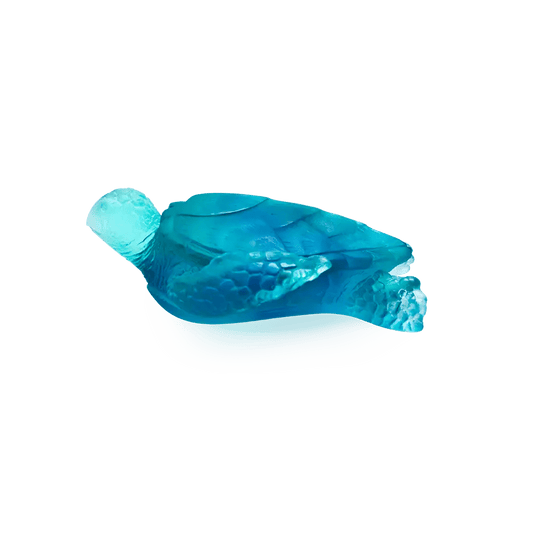 Coral Sea Blue Medium Sea Turtle Daum