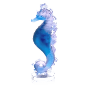 Coral Sea Blue Pink Seahorse Daum