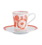 CORALINA COFFEE CUP AND SAUCER Vista Alegre
