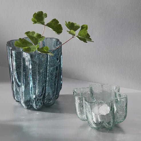 Crackle Bowl/Votive Circular Kosta Boda - Crystal House