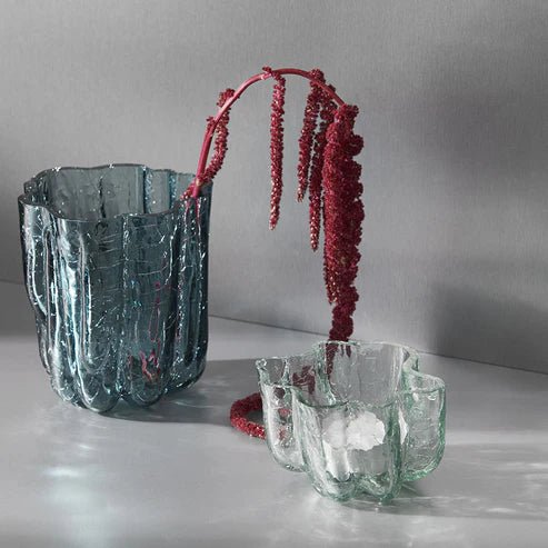 Crackle Bowl/Votive Circular Kosta Boda - Crystal House