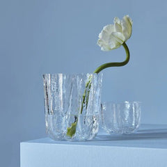 Crackle Bowl/Votive Clear Kosta Boda - Crystal House