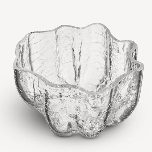 Crackle Bowl/Votive Clear Kosta Boda - Crystal House