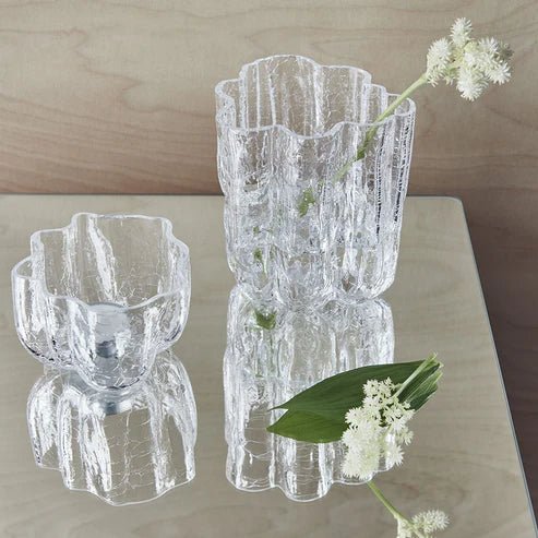 Crackle Bowl/Votive Clear Kosta Boda - Crystal House