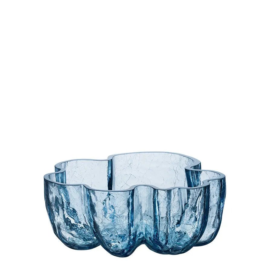 Crackle Circular Bowl Kosta Boda