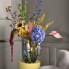 Crackle Circular Vase XL Kosta Boda