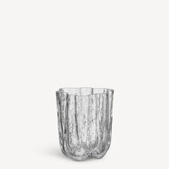 Crackle Vase Clear Small Kosta Boda - Crystal House