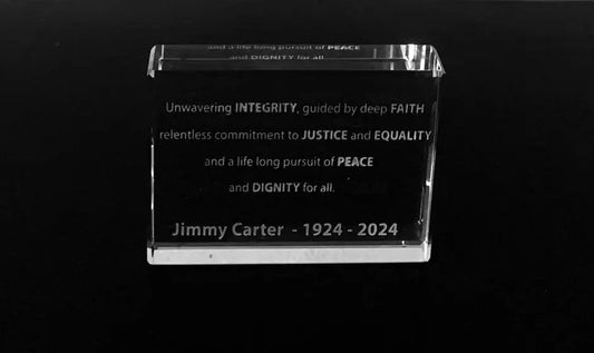 Crystal Block with Custom Personal Quote - Perfect Gift for Any Occasion Crystal House Promo