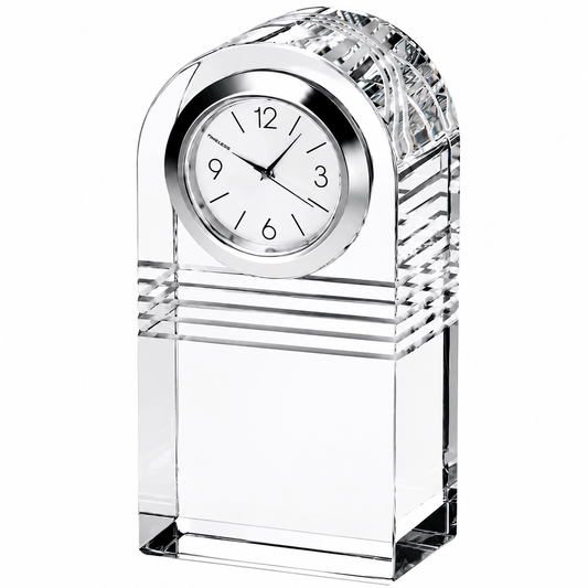 Crystal Clock Office Table Decor Luxury Gift Crystal House - Crystal House