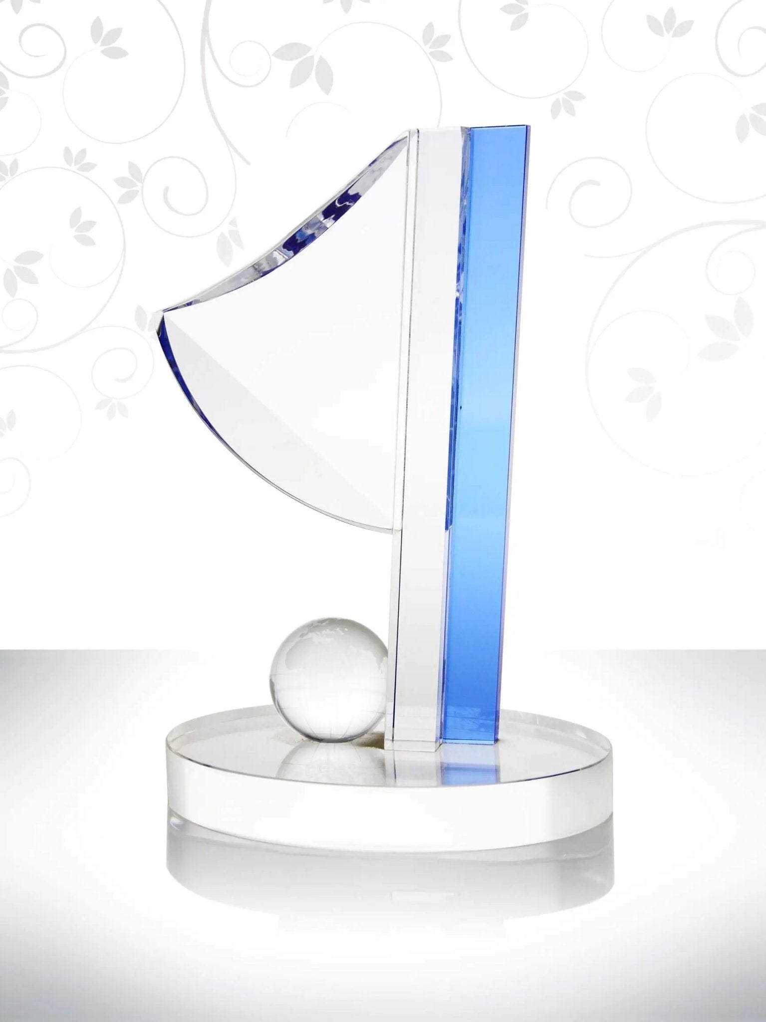 Crystal Golf Flag Award Crystal House - RM