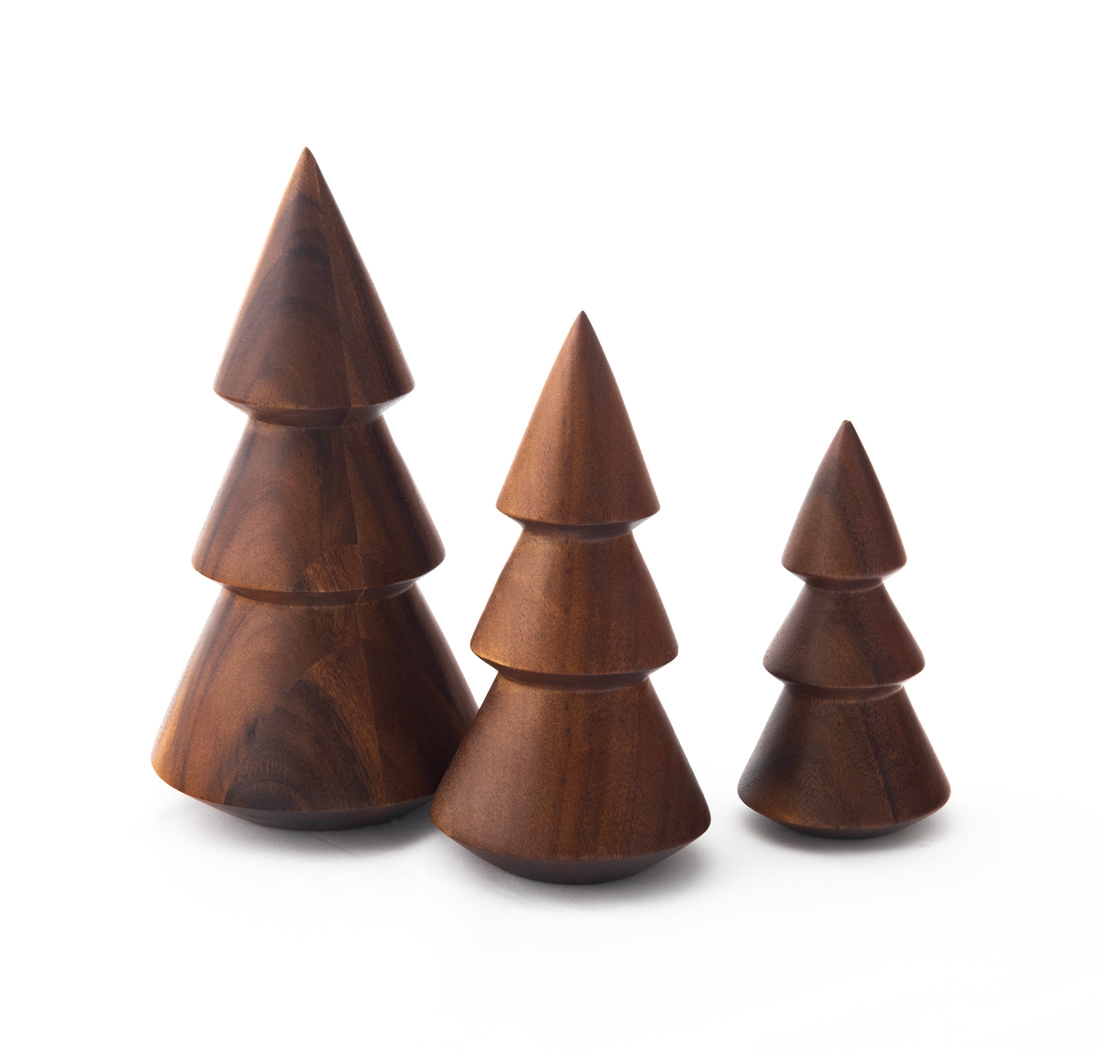 Wooden Tree Trio Crystal House