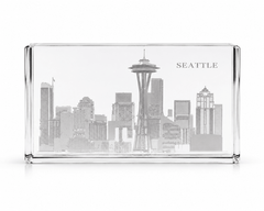 Crystal House Paperweight Fine Crystal with Deep Engraving Premium Luxury Gift Office Decor Crystal House - Crystal House