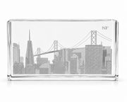 Crystal House Paperweight Fine Crystal with Deep Engraving Premium Luxury Gift Office Decor Crystal House - Crystal House
