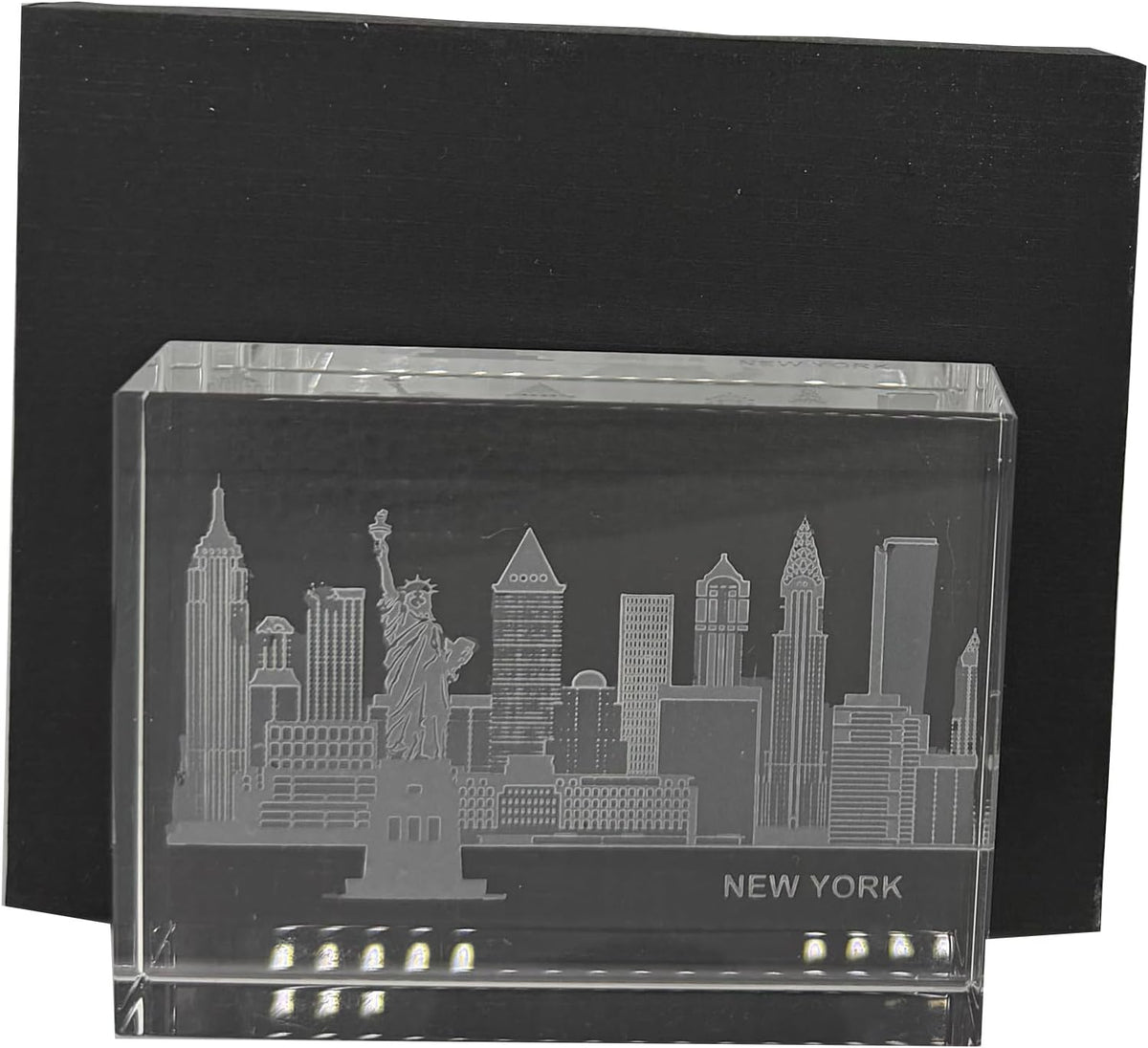 Crystal House Paperweight Fine Crystal with Deep Engraving Premium Luxury Gift Office Decor Crystal House - Crystal House