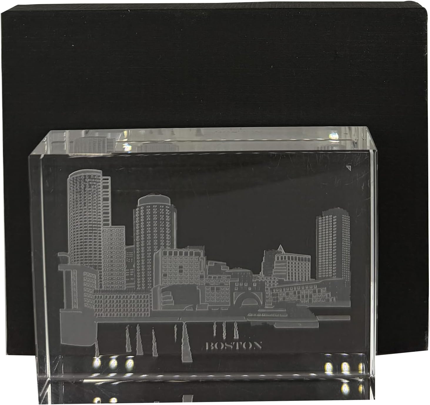 Crystal House Paperweight Fine Crystal with Deep Engraving Premium Luxury Gift Office Decor Crystal House - Crystal House