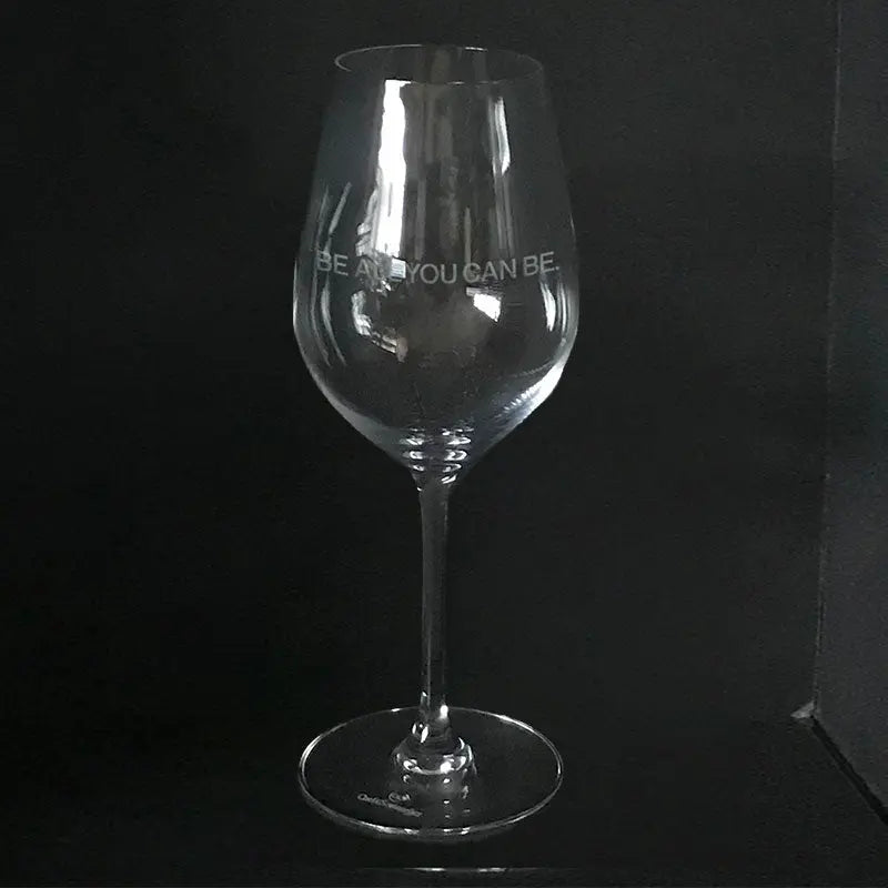 Army slogan'Be all you can be'- white wine