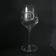 Retired Soldier for life Army logo-Wine glass Crystal House