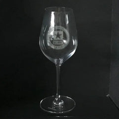 US Army retired soldier for life logo-white wine Crystal House