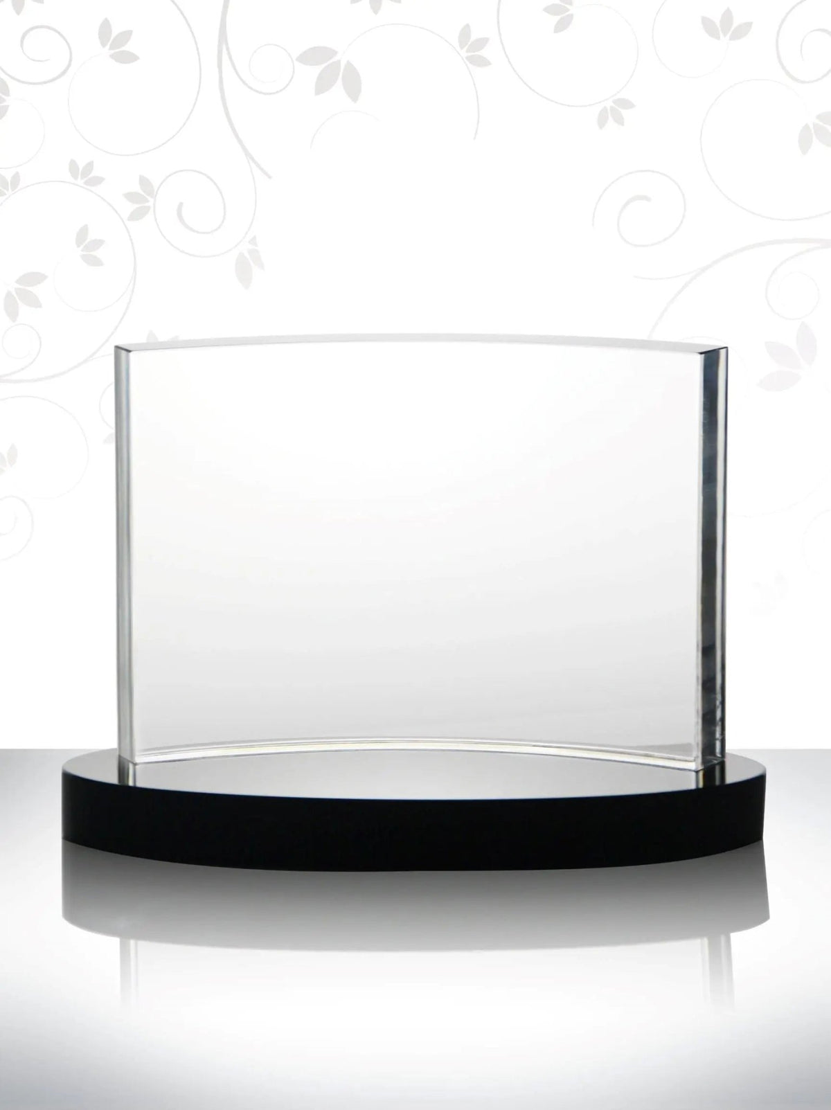 Crystal Wedge Plaque Crystal House - RM