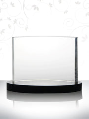 Crystal Wedge Plaque Crystal House - RM