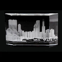 Custom 3D Crystal Gifts - Transform Your Memories with a Personalized Crystal Block Crystal House