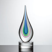 Cypress Crystal Award – Luxury Corporate Trophy crystal edge - Crystal House