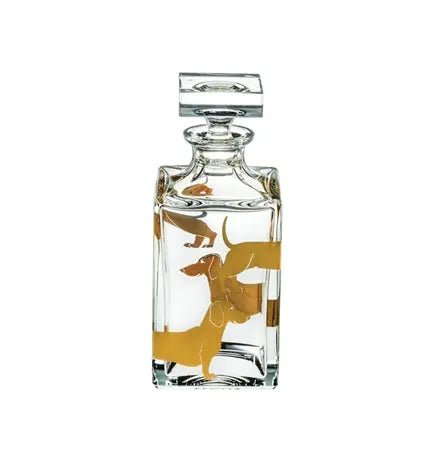 DACHSHUND WHISKY DECANTER Vista Alegre
