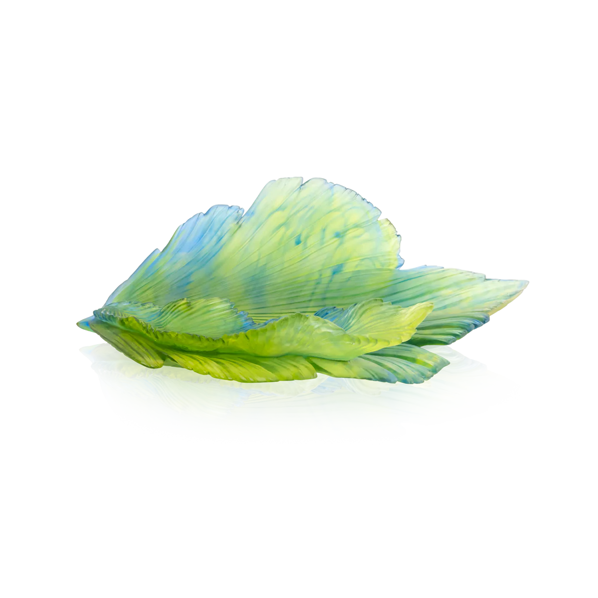 MEDIUM BOWL - Fleur de Paon Exotique Daum