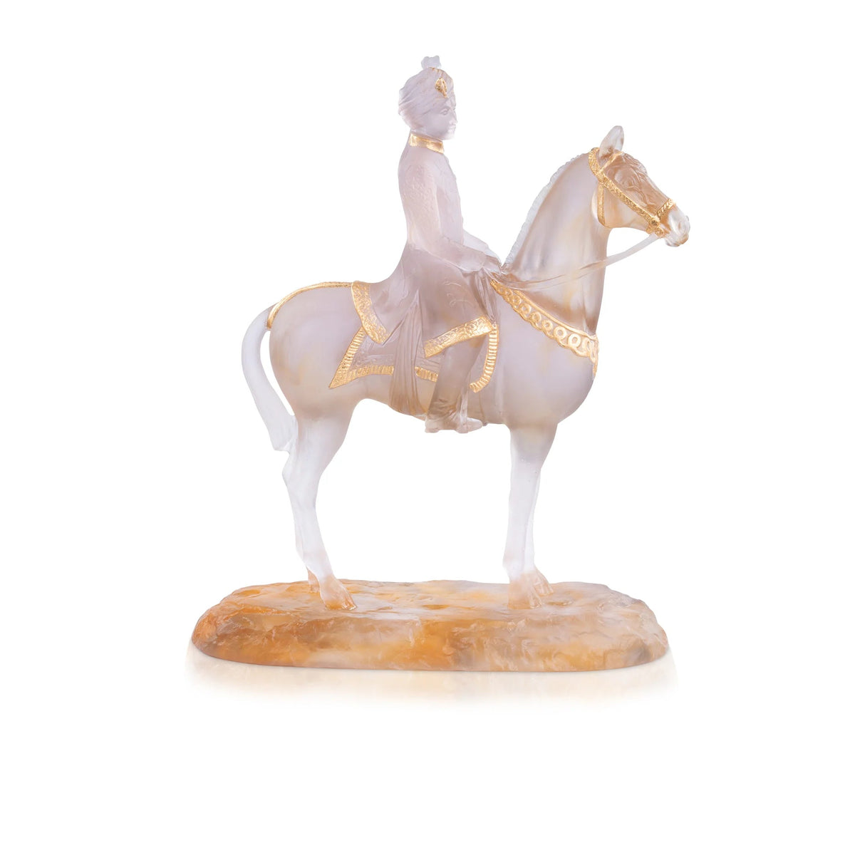 Daum Marwari horseman Limited edition of 75 Daum- Crystal House