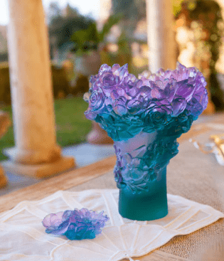 Decorative Flower Sweet Garden Daum - Crystal House