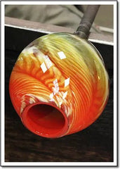 Diamond Blaze Mercury Vase - 1729 Monarch Custom Glass