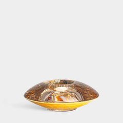 Discus Gold Votive Orrefors - Crystal House
